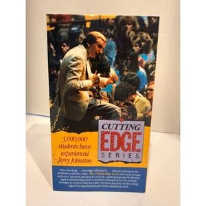 Jerry Johnston Cutting Edge Series VHS Tape Youth Speaker Christian 4 Part